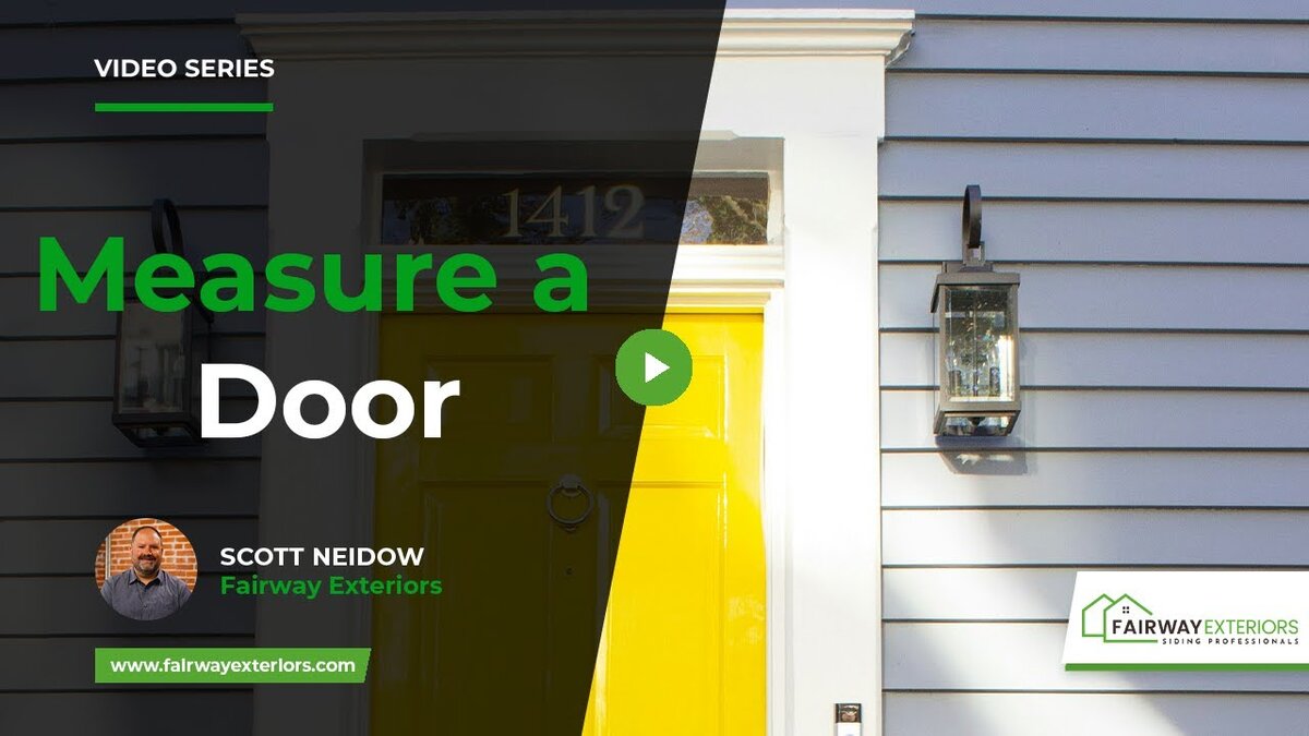 measure a door for replacement