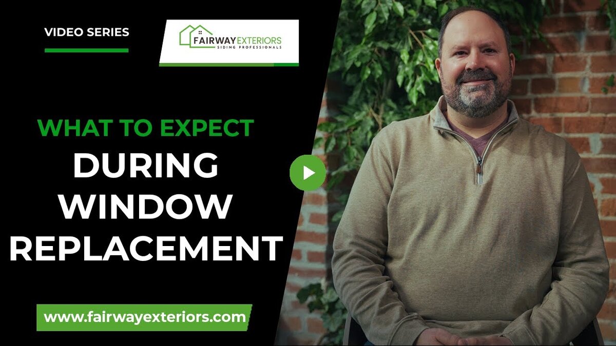 expect during window replacement