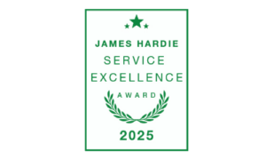 2025 James Hardie Service Excellence Award