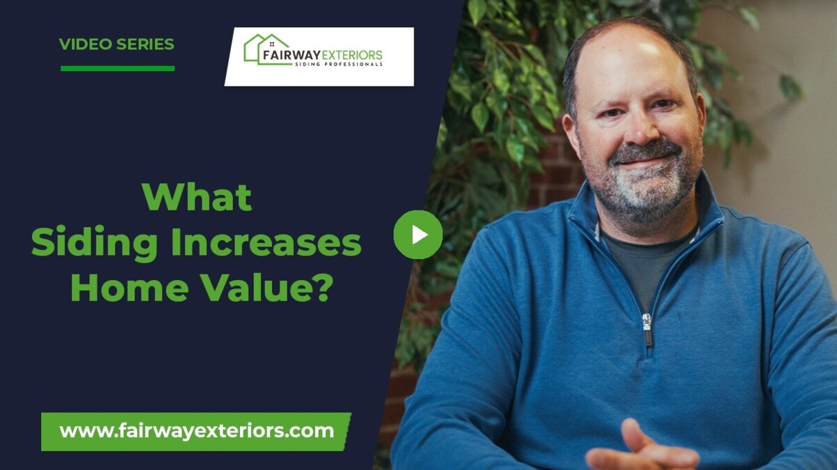 what siding increases home value