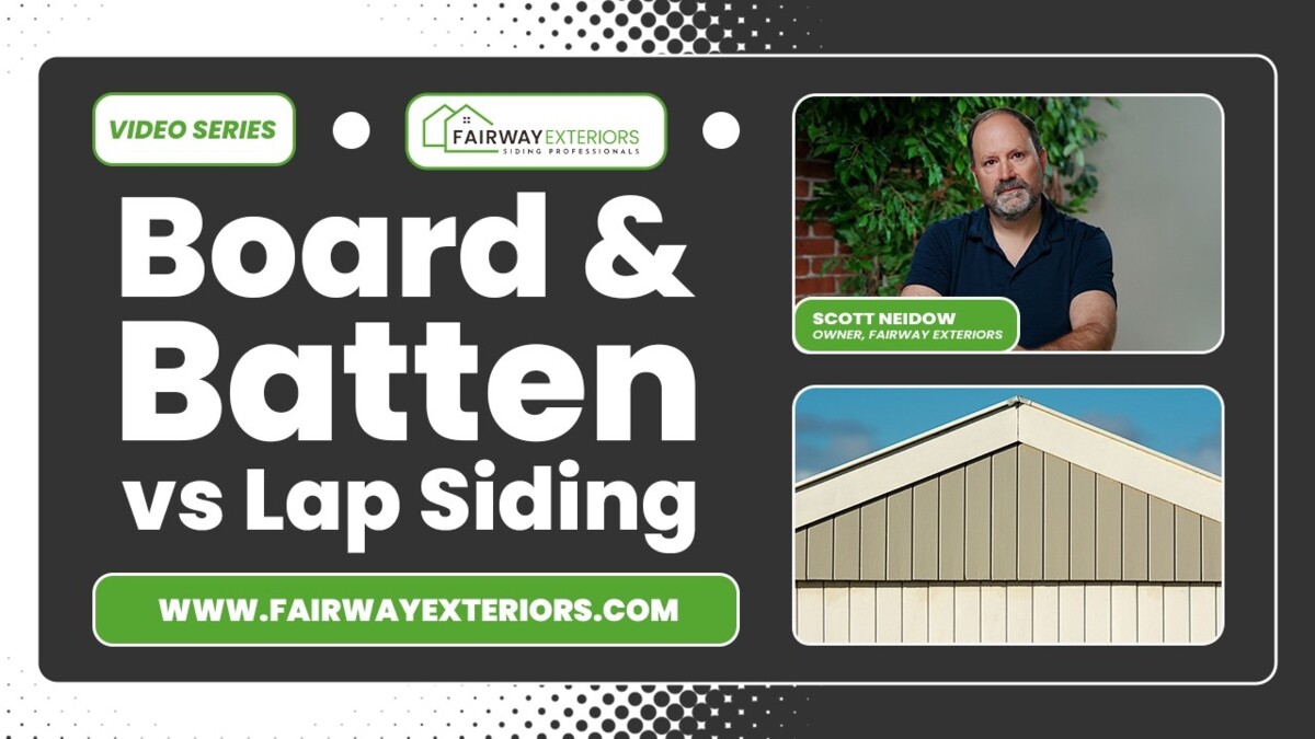 board and batten or lap siding
